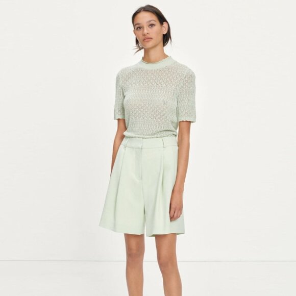 NEW! Samsoe & Samsoe 'Fally Shorts' in FOG GREEN (L) - Picture 1 of 5